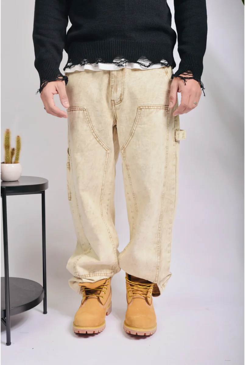 Jeans CARPENTER biege - immagine 3