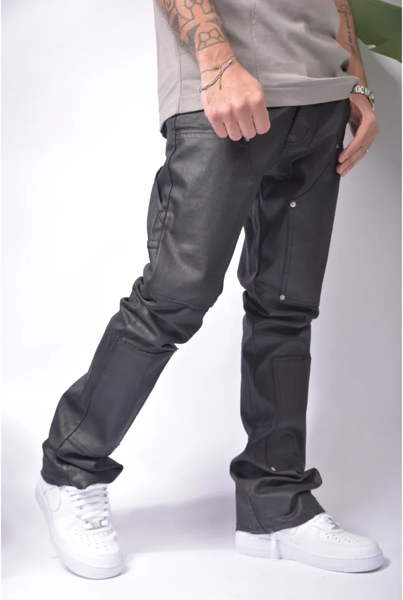 Jeans CIANOTIC Carpenter Spalmato - immagine 3