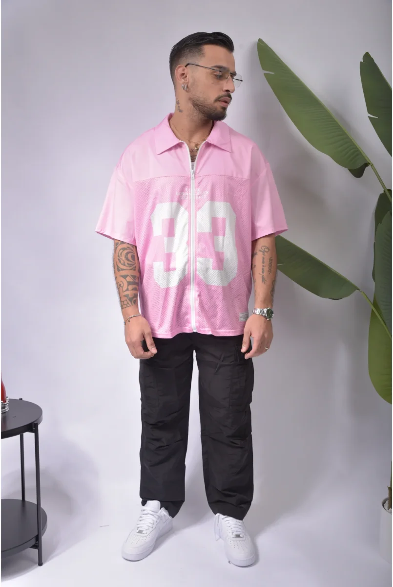 Camicia CROP LS33 Pink - immagine 3