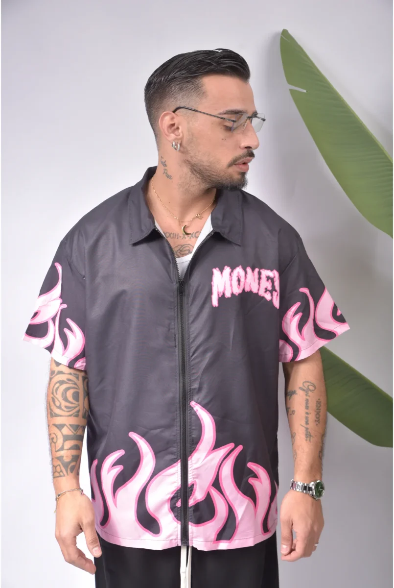 Camicia CROP Money - immagine 2