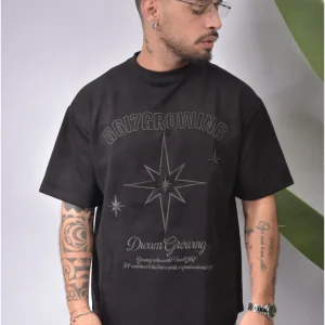 T-shirt GROWING Black