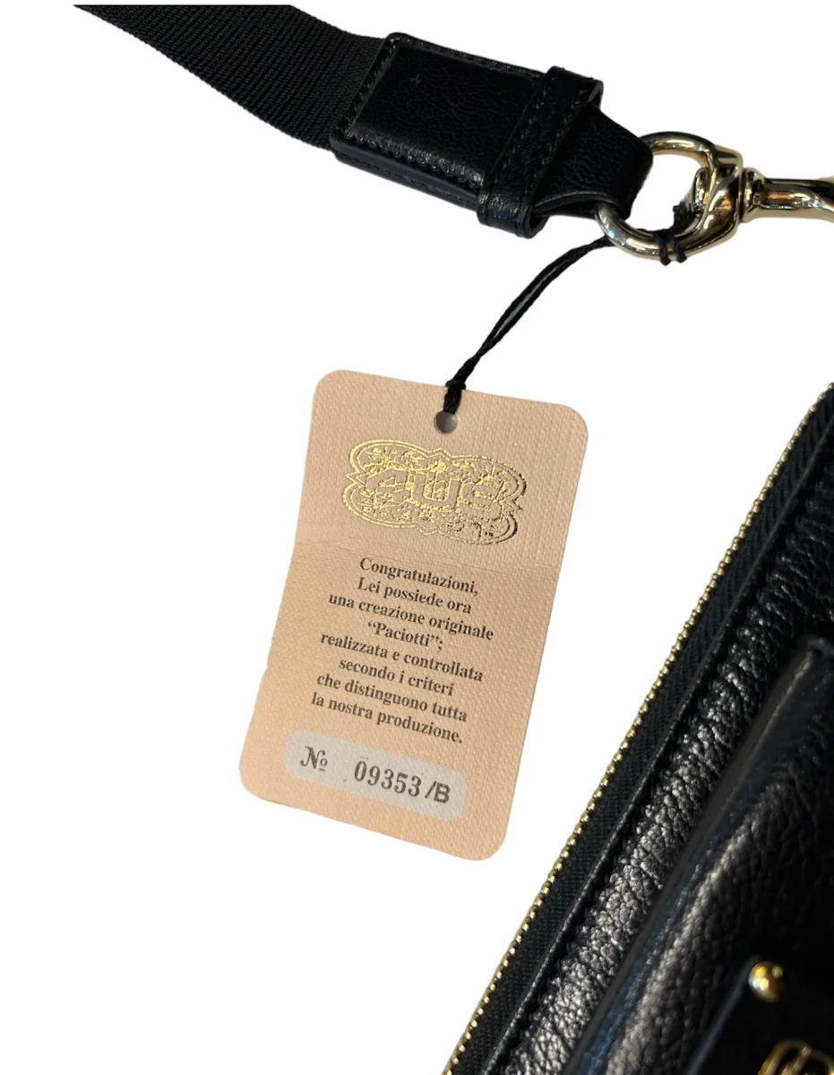 Cesare Paciotti 4US Tijuana Portafoglio con tracolla in pelle - nero - immagine 3