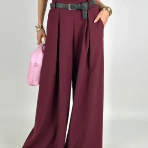 Pantalone completo Deep bordeaux
