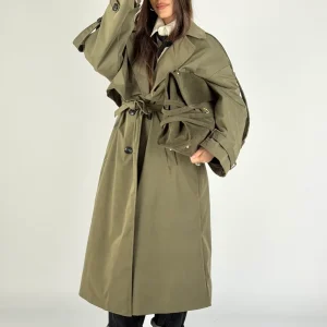 Trench Nicky verde