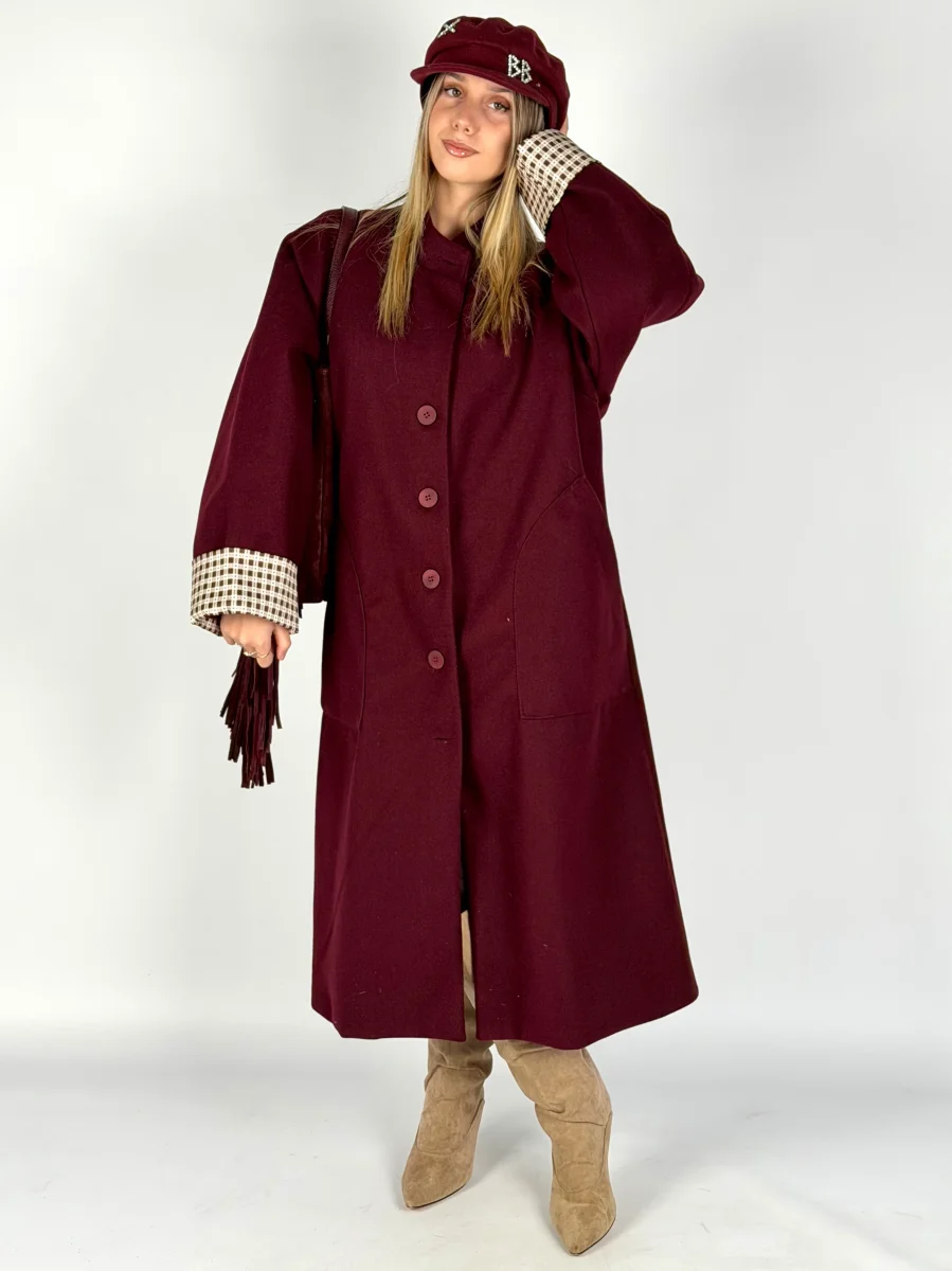 Cappotto Giove Bordeaux - immagine 7