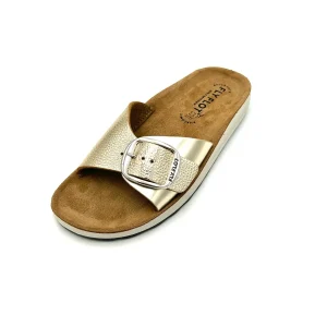 Fly Flot Ciabatta una fascia regolabile Blera - oro