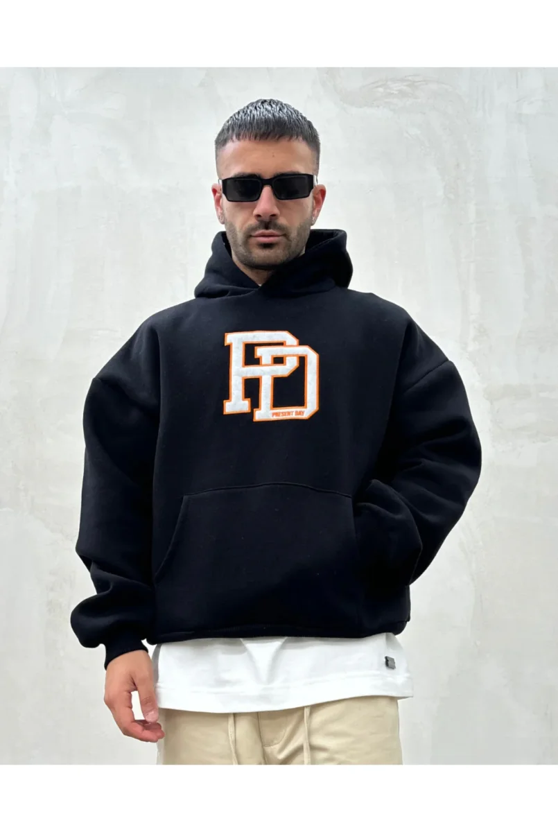 Felpa PRESENT DAY ricamo - immagine 2