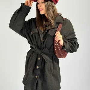 Cappotto Milena nero