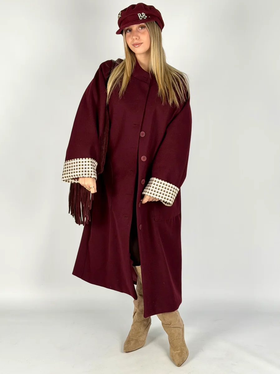 Cappotto Giove Bordeaux - immagine 6
