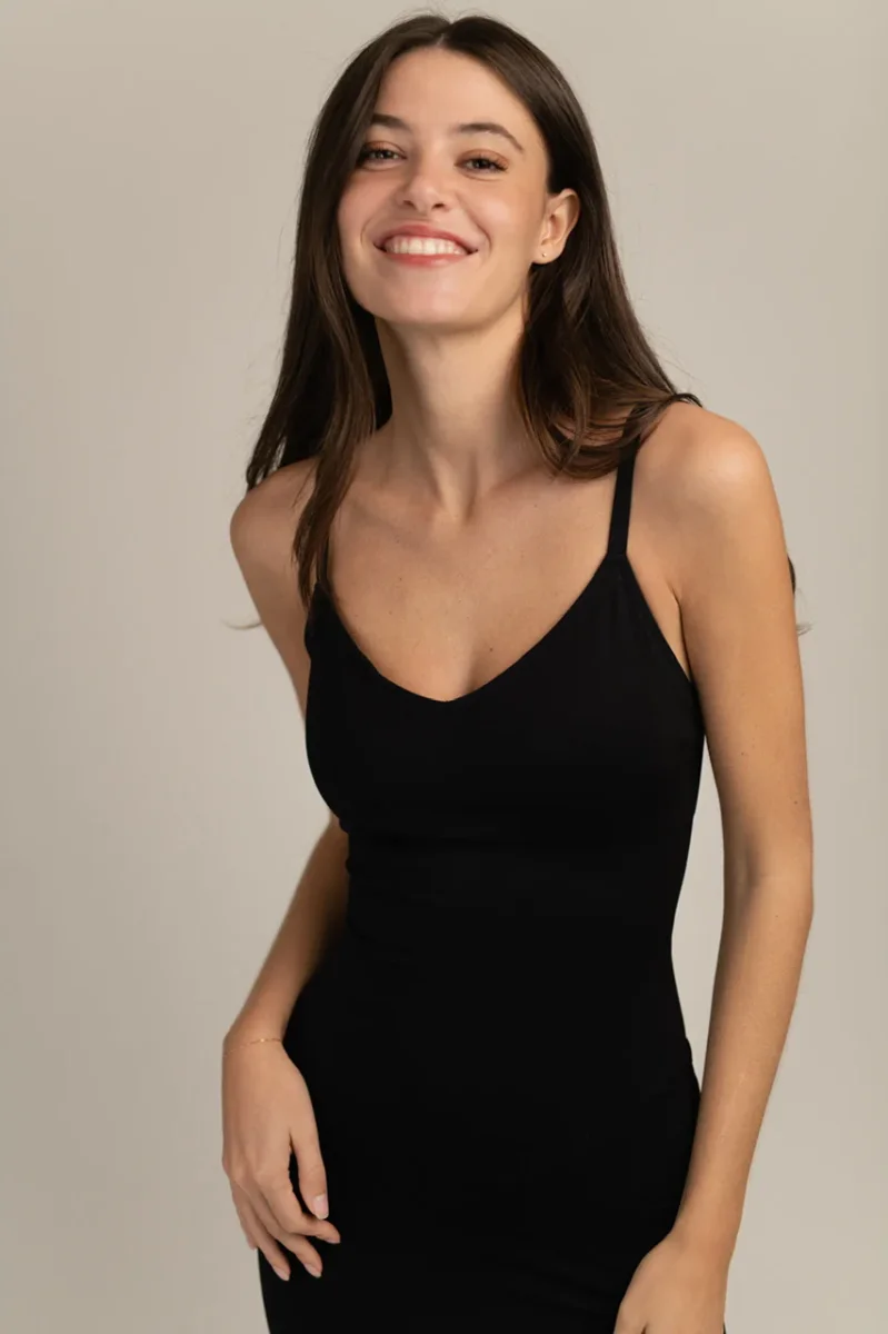 Abito Modellante Nero - immagine 7