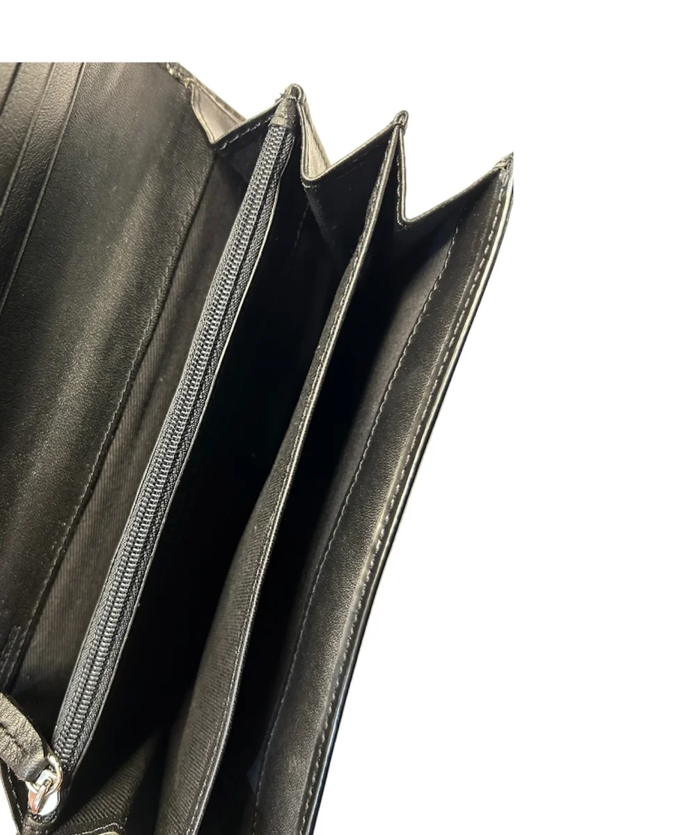 Bikkembergs Portafoglio grande - in pelle nero - immagine 5