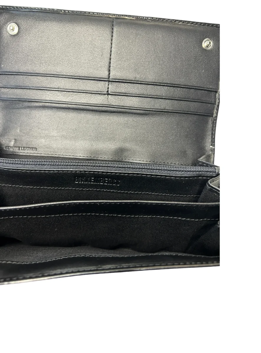 Bikkembergs Portafoglio grande - in pelle nero - immagine 4