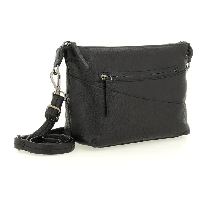 Gabs FUNNY taglia M Borsa a tracolla FUNNY in pelle di vitello martellata con doppia zip - immagine 6