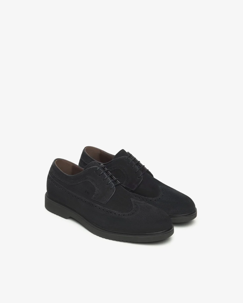 Nero Giardini I500840U Stringate Uomo in Camoscio - immagine 3