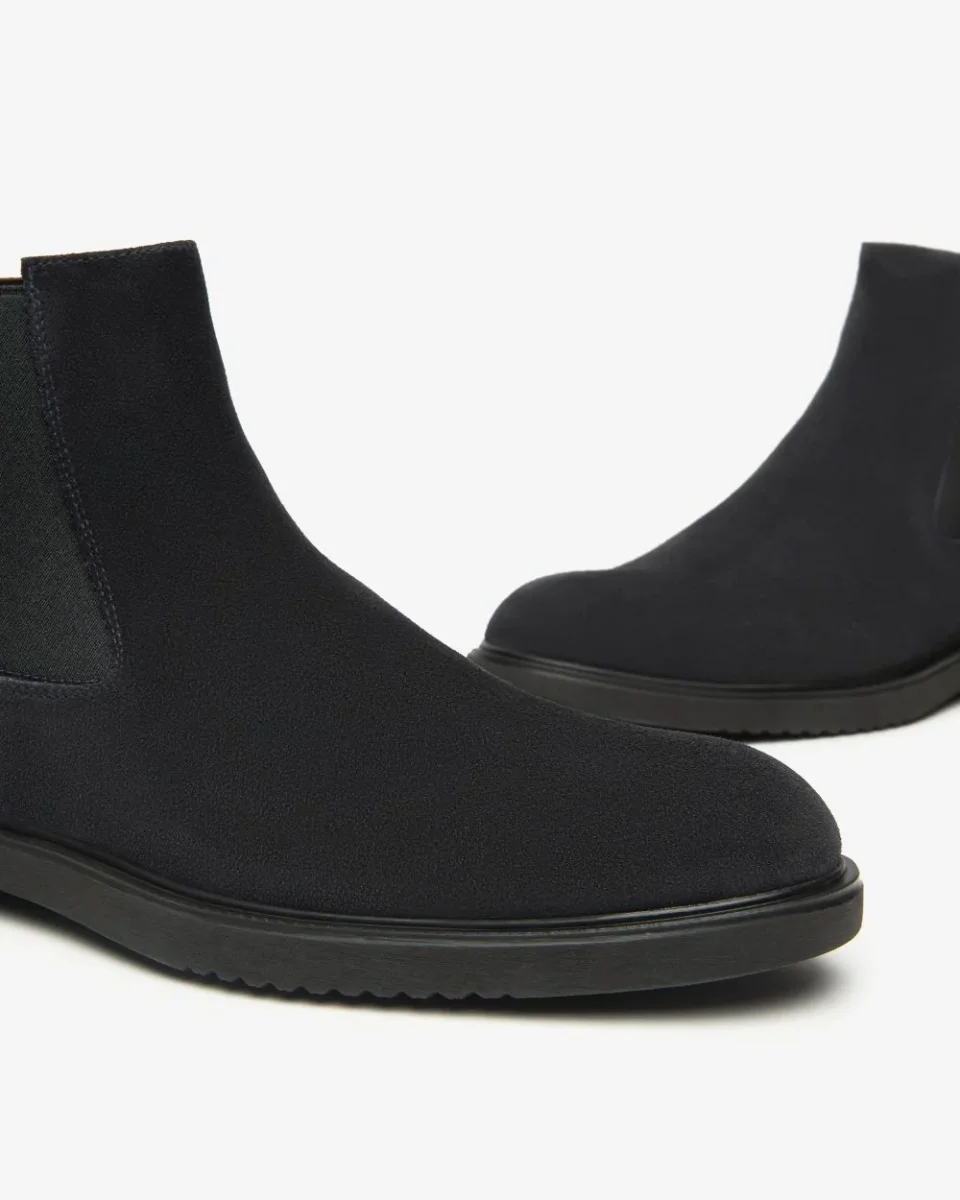 Nero Giardini I500851U Stivaletti Chelsea Uomo in Camoscio - immagine 4