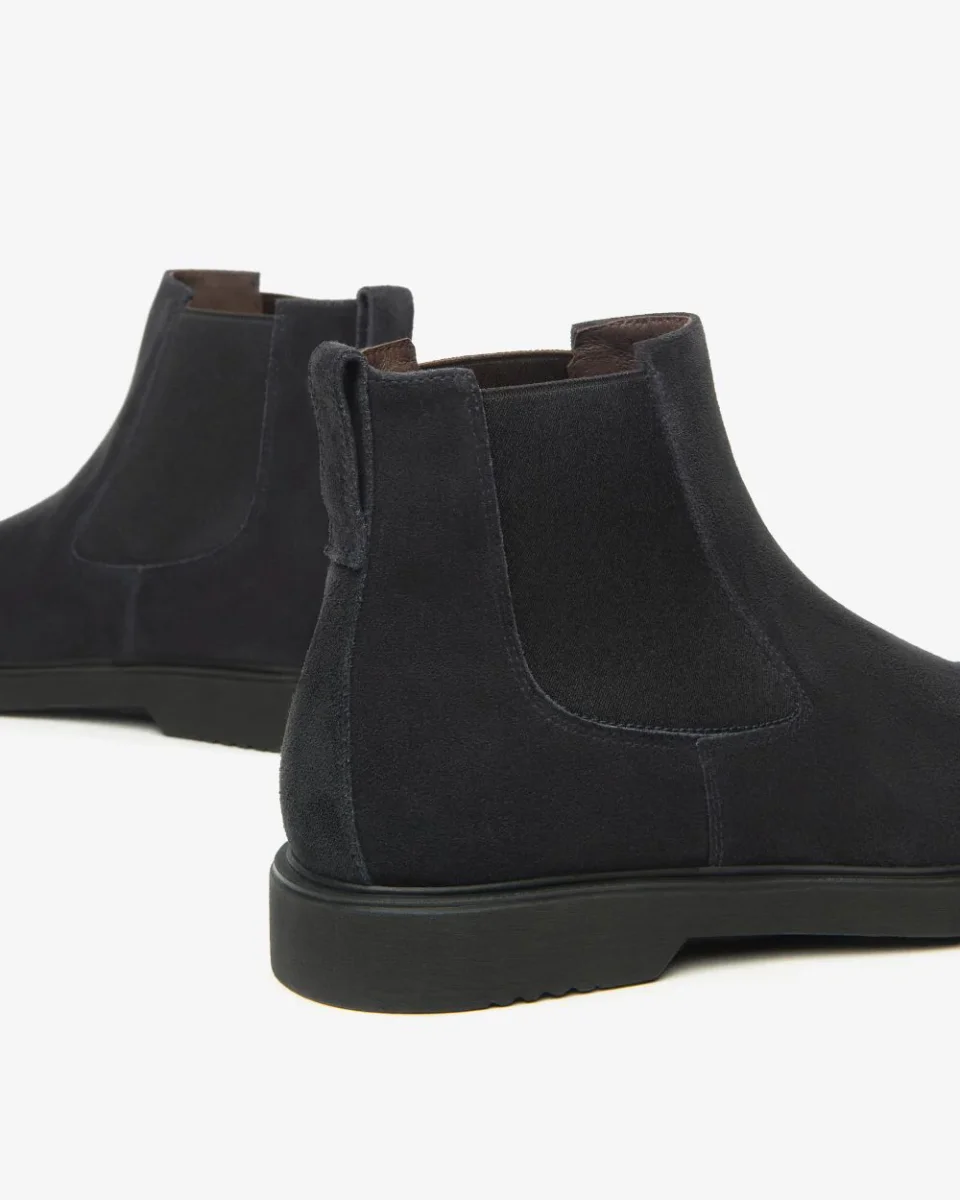 Nero Giardini I500851U Stivaletti Chelsea Uomo in Camoscio - immagine 5