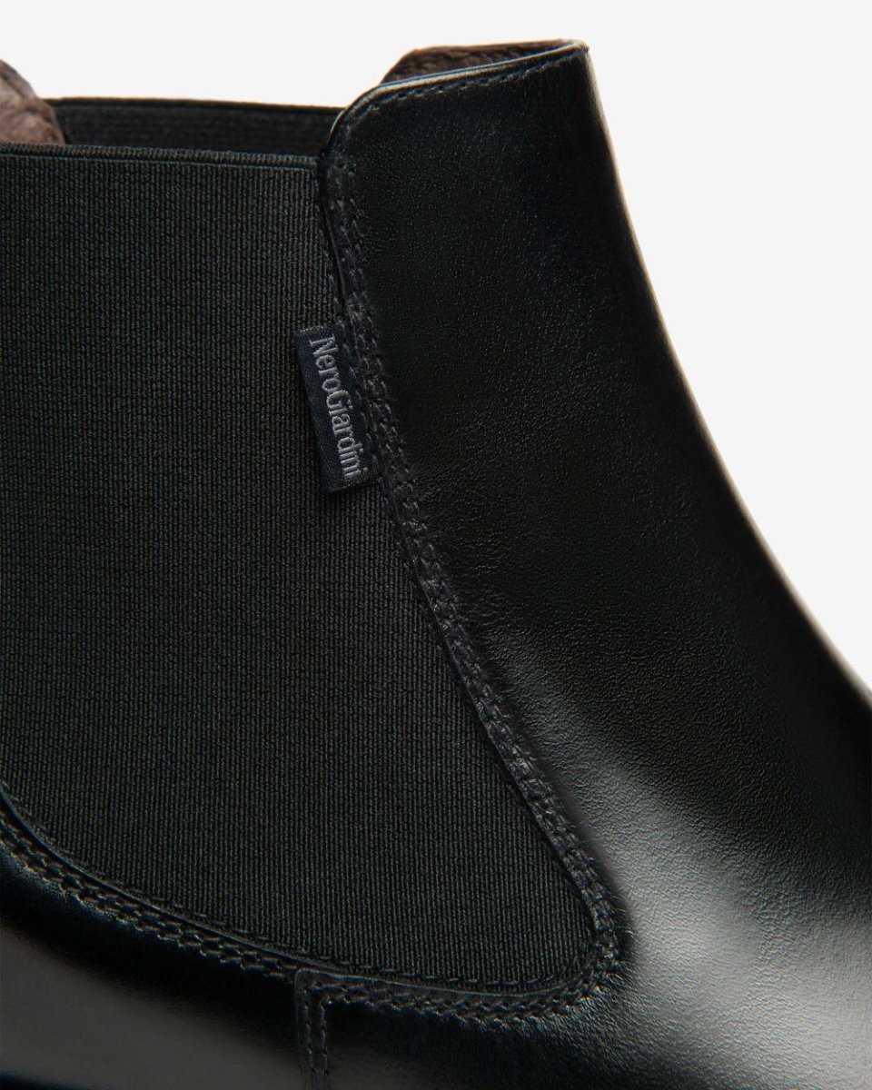 Nero Giardini I513974D Stivaletti Chelsea Donna in Pelle - immagine 6