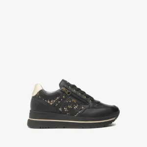 Nero Giardini I514100D Sneakers Donna in Pelle e Materiale Tecnico