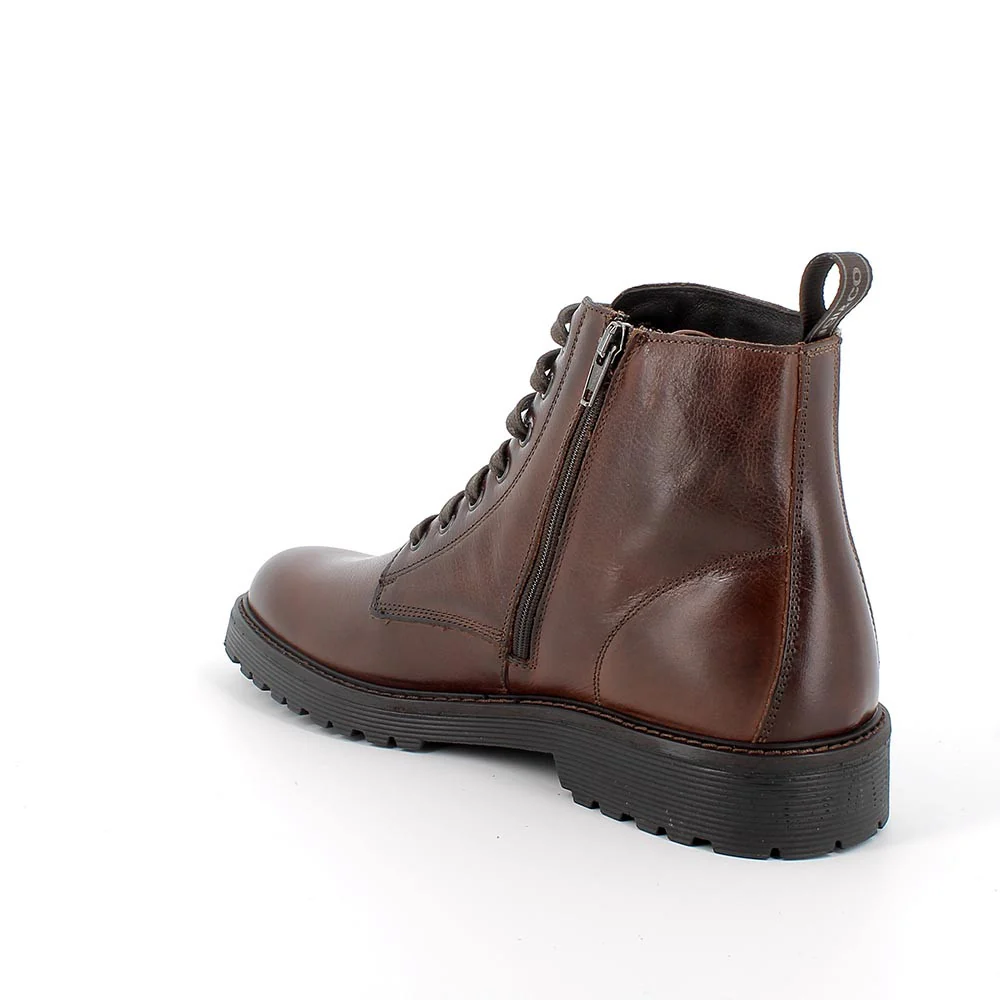 Igi&co Anfibio uomo in pelle pregiata cuoio - chiusura zip interna - immagine 4