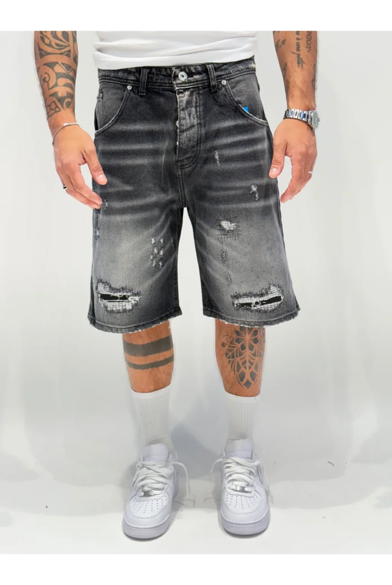 Jeans CIANOTIC short BV black