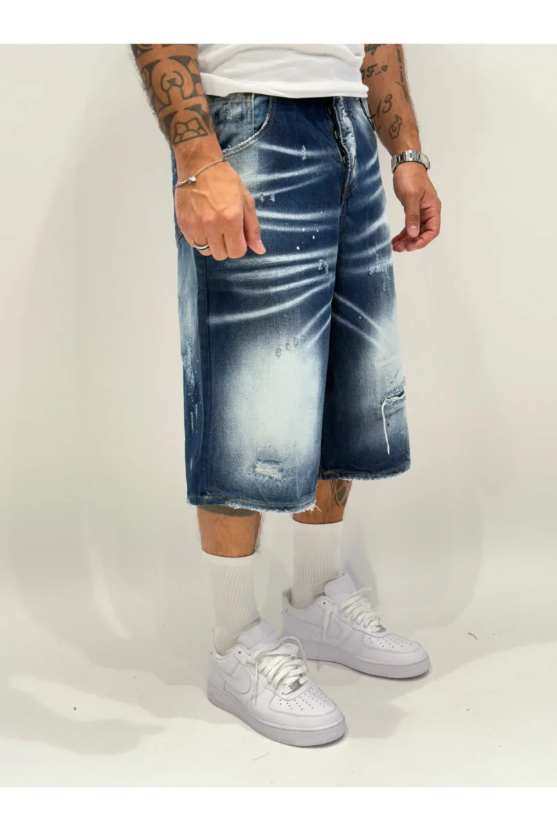 Jeans CIANOTIC short Jorts 808 Blue - immagine 3