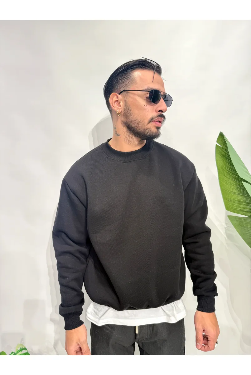 Felpa BASIC girocollo 6 COLORI - immagine 3