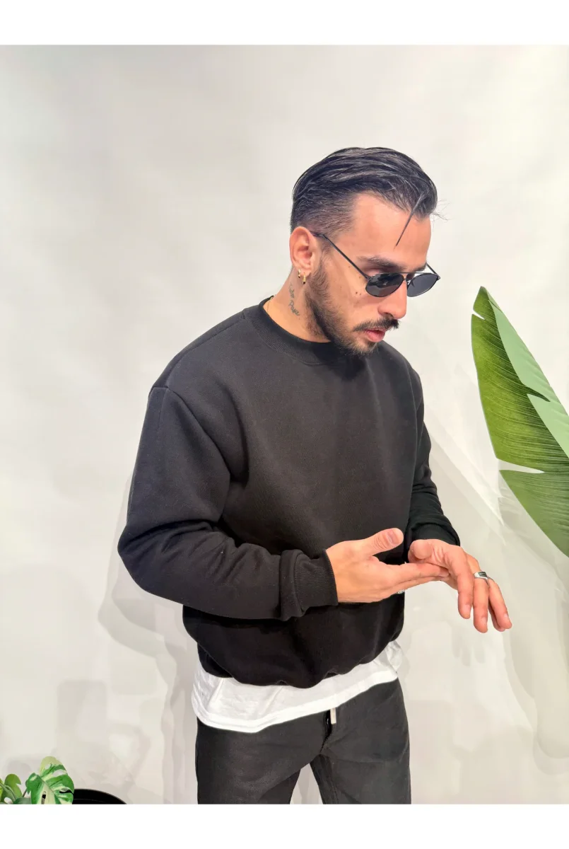 Felpa BASIC girocollo 6 COLORI - immagine 4