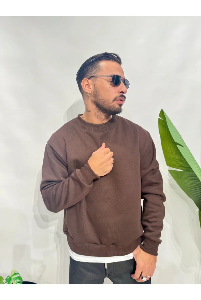 Felpa BASIC girocollo 6 COLORI - immagine 6