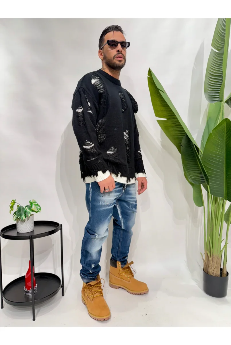 Jeans CIANOTIC regular DC50 blu - immagine 4