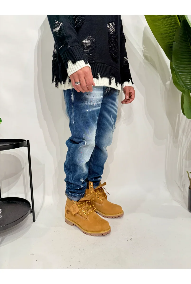 Jeans CIANOTIC regular DC50 blu - immagine 5