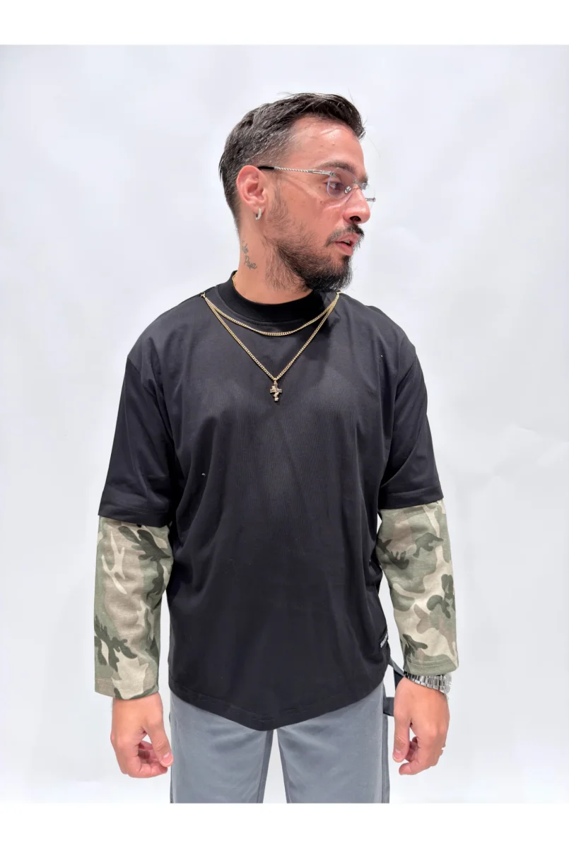 Long sleeve SEASONLESS Camochain - immagine 5