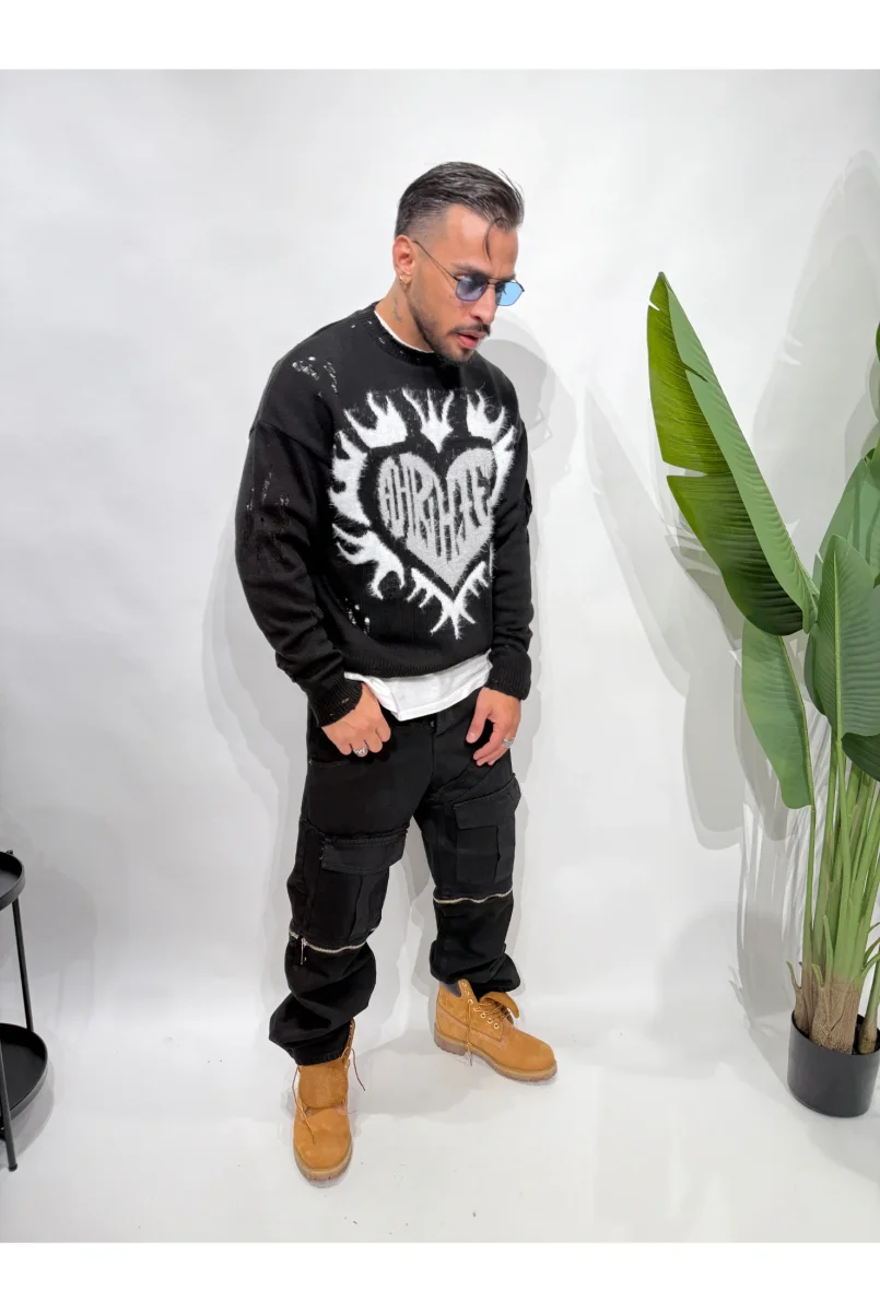 Maglioncino CIANOTIC cuor* - immagine 4