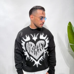 Maglioncino CIANOTIC cuor*