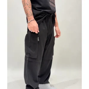 Pantalone BLK LABEL cargo zip 05