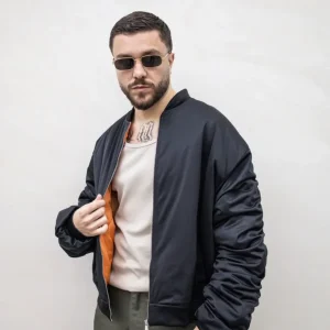 Bomber TOKYO drapped black