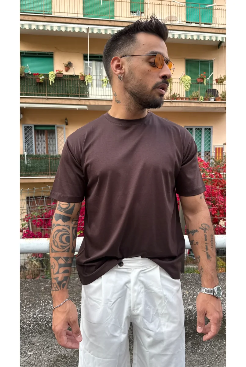 T-shirt in filo di scozia 2.0 - immagine 6