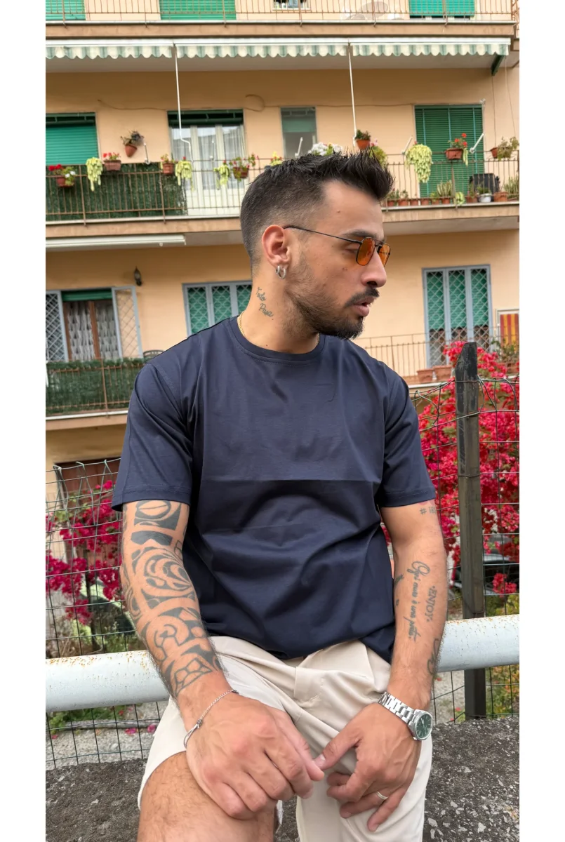 T-shirt in filo di scozia 2.0