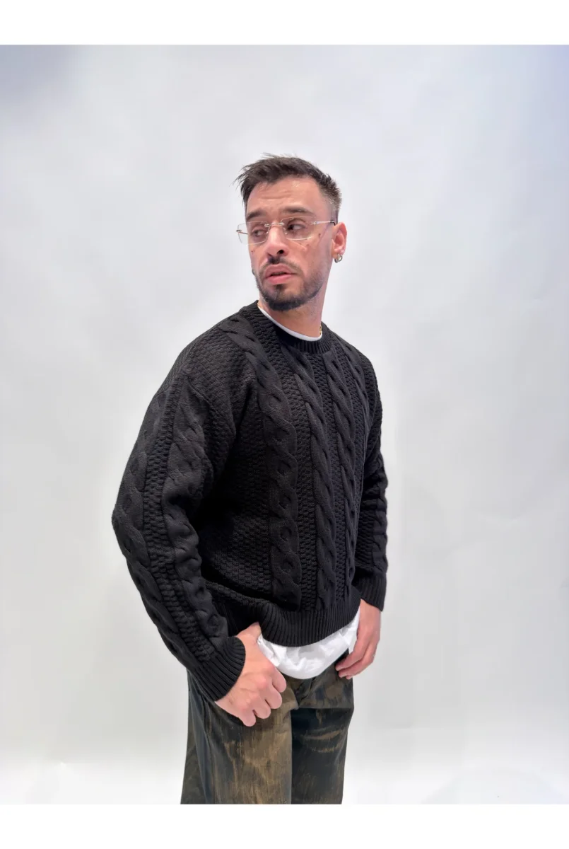 Maglione NJB Treccia - immagine 3