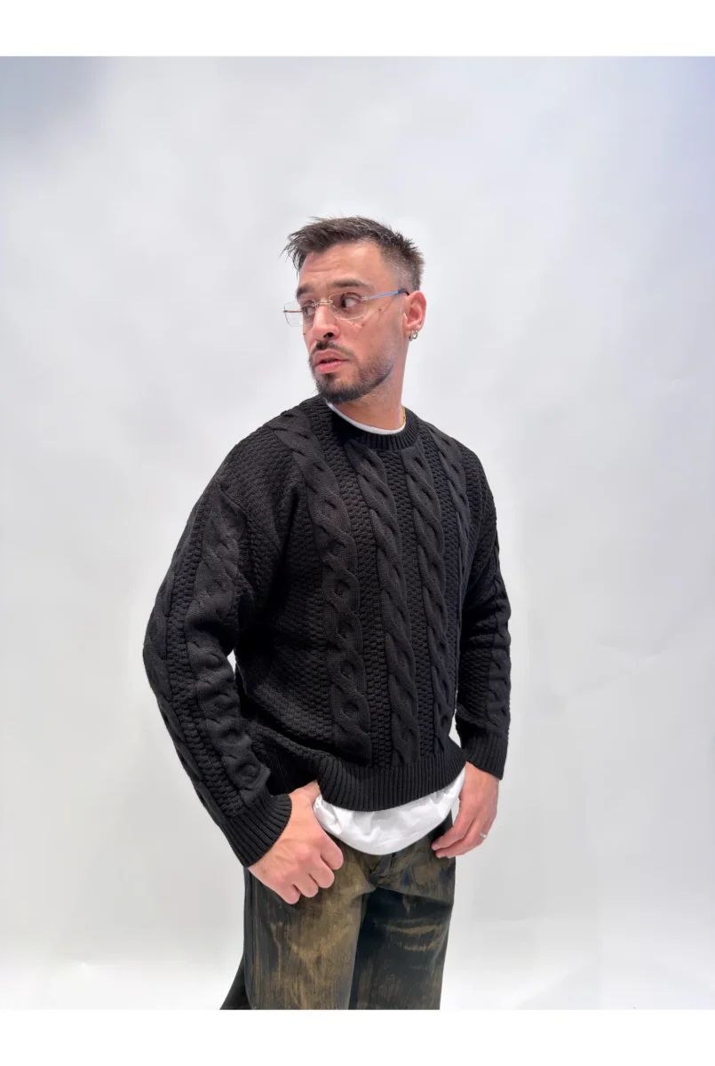 Maglione NJB Treccia - immagine 4