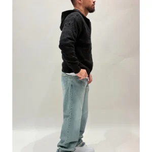 Cardigan cappuccio w8618