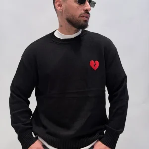 Maglioncino cuore rotto D2510