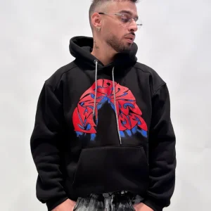 Felpa scritta curva 4540