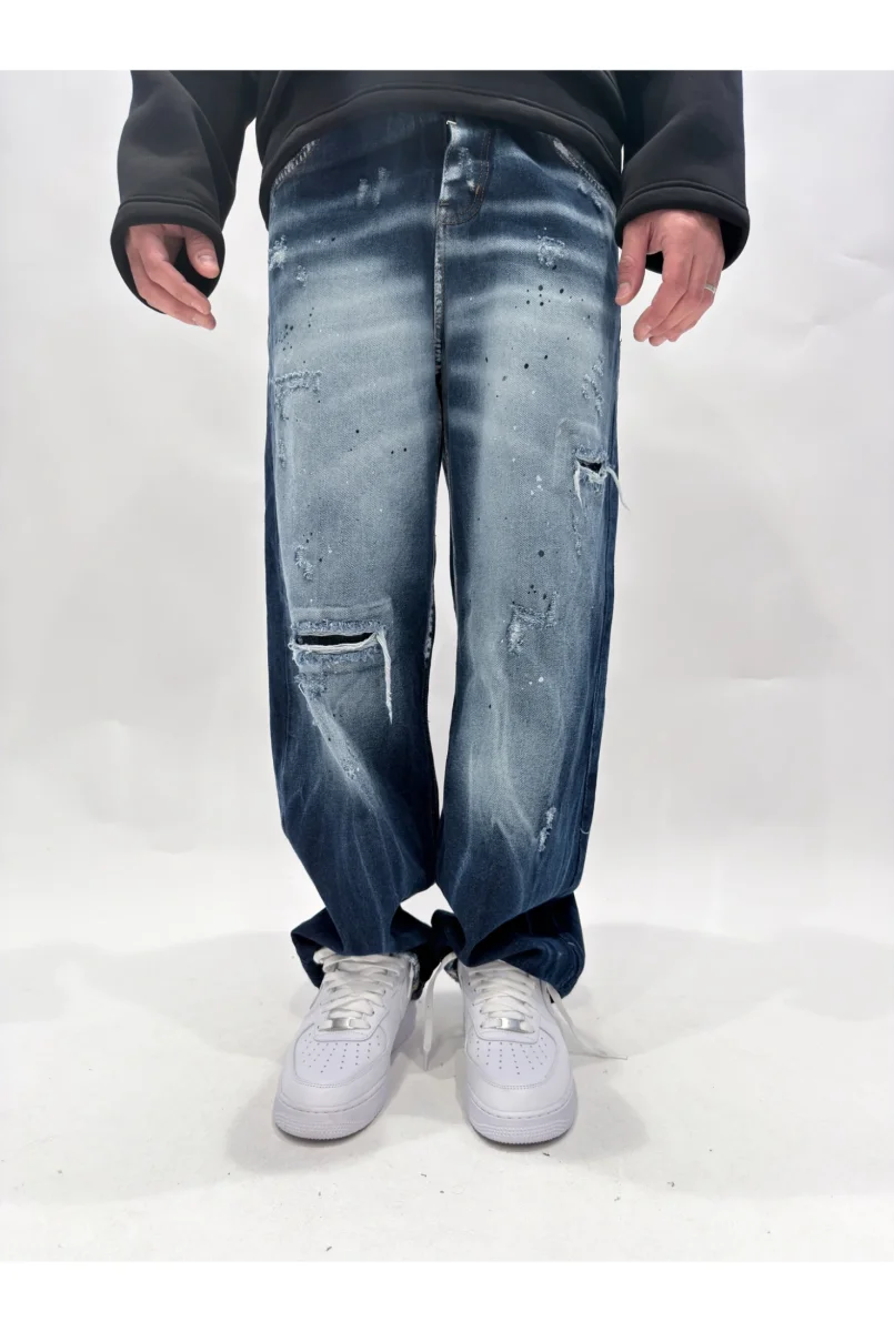 Jeans CIANOTIC super baggy Santiago blue - immagine 2