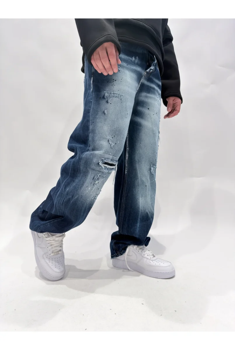 Jeans CIANOTIC super baggy Santiago blue - immagine 4