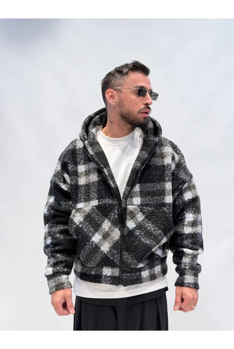 Giubbotto BLACK CIRCUS flana - immagine 6