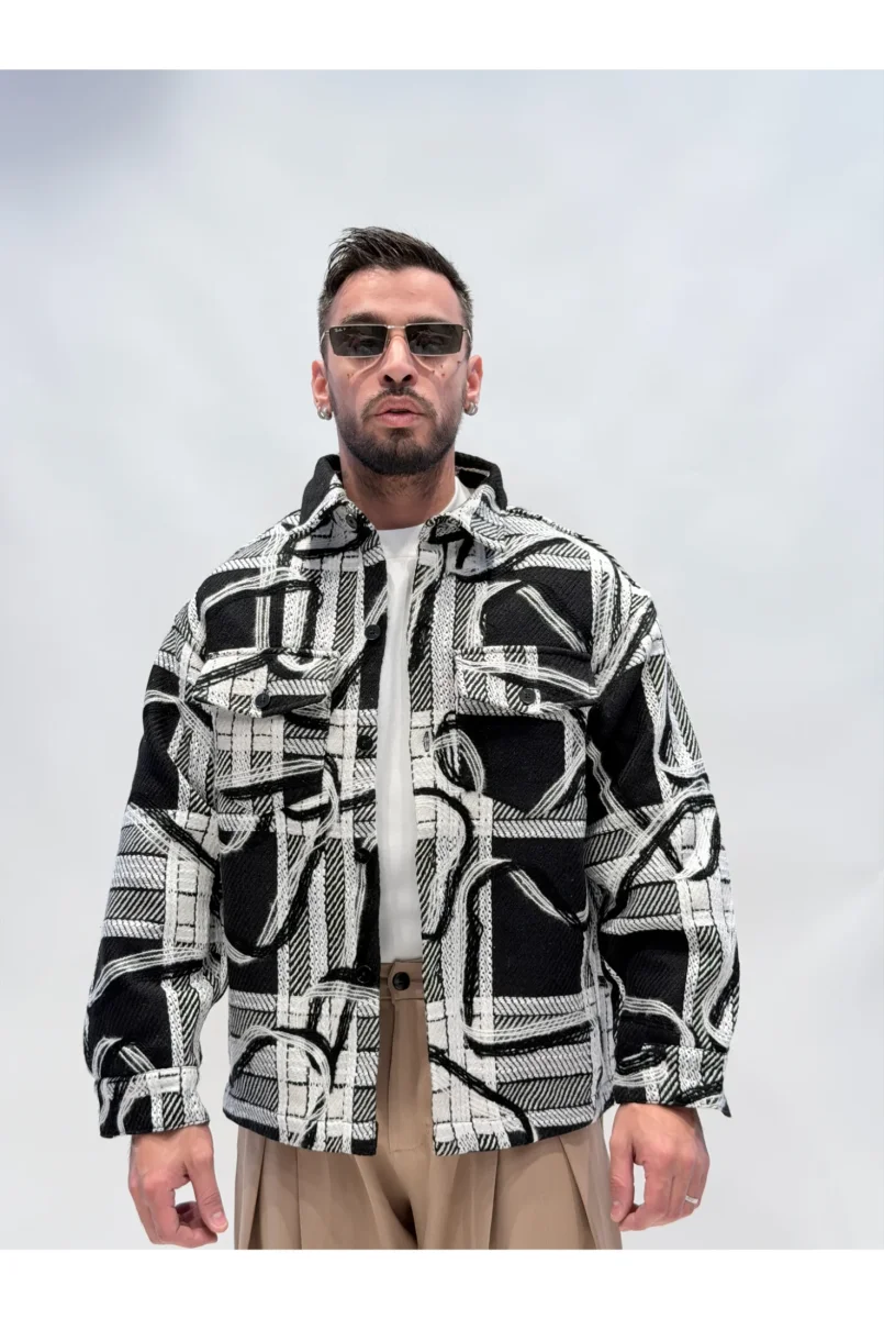 Camicia astract L815332 - immagine 4