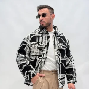 Camicia astract L815332