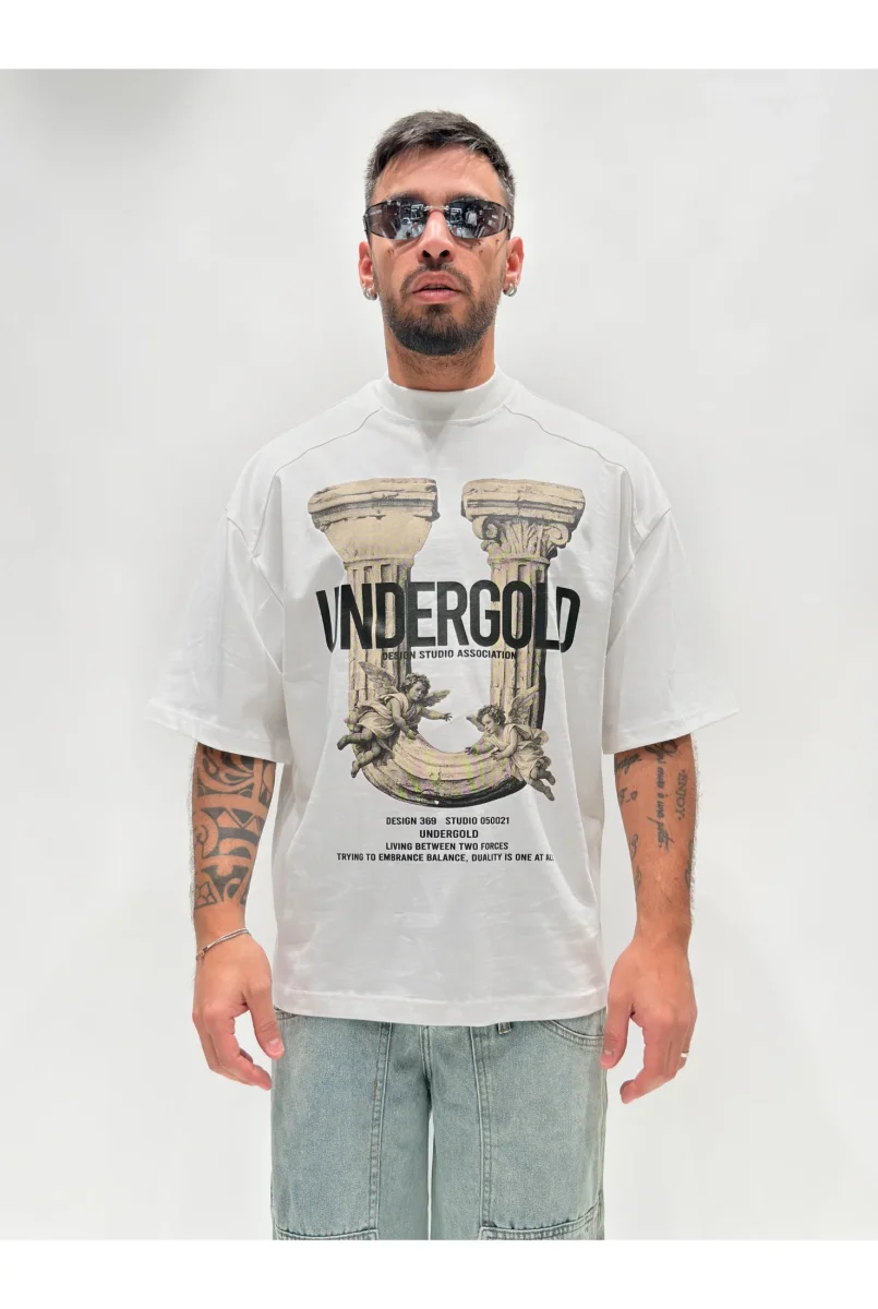 T-shirt UNDER GOLD - immagine 4