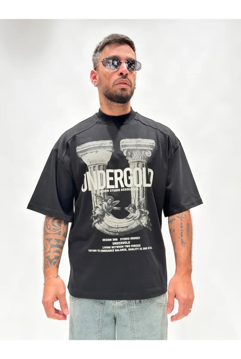 T-shirt UNDER GOLD - immagine 3