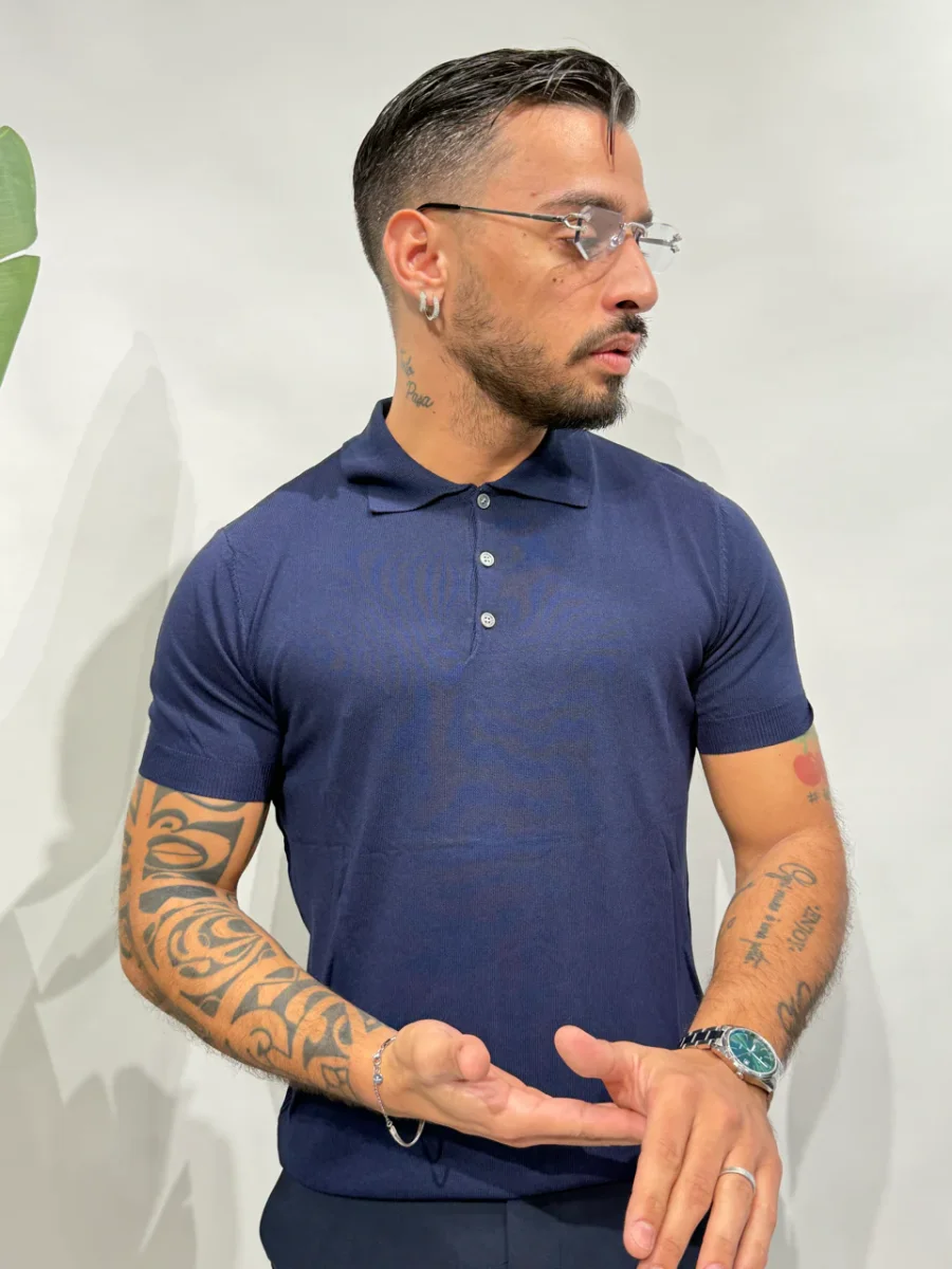 Polo in filo 336 ( vari colori ) - immagine 5